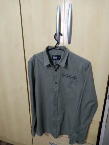Camisa masculina Clock House