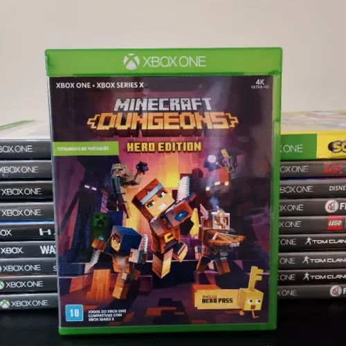 Jogo Minecraft Dungeons: Hero Edition  Xbox One Original (envio OLX PAY)