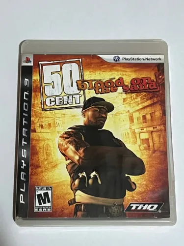 50 Cent: Blood on the Sand - PS3 - Raro - Raríssimo