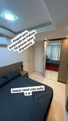 Apto Praia de Palmas. Temporada.