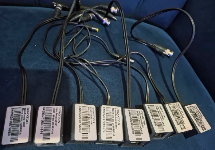 KIT 8 BALUN REMOTO 200MT BX090 BRAXTON