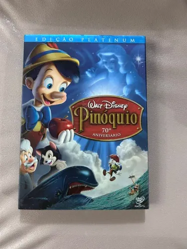 Pinóquio - Edição Platinium - DVD Blu-Ray 