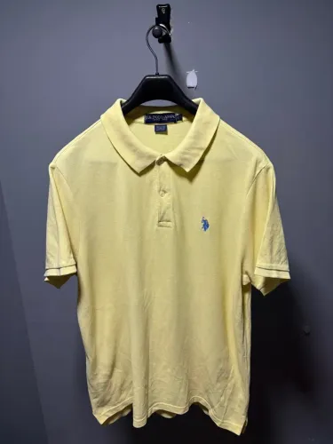 Camisa Polo Amarela U.S. Polo Assn. Tamanho G