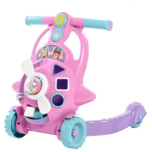 Andador Infantil Educativo Bebê Aviador Rosa<br>*SEMINOVO*<br><br>*R$ 100,00*<br><br>Retirar no Gopoúva