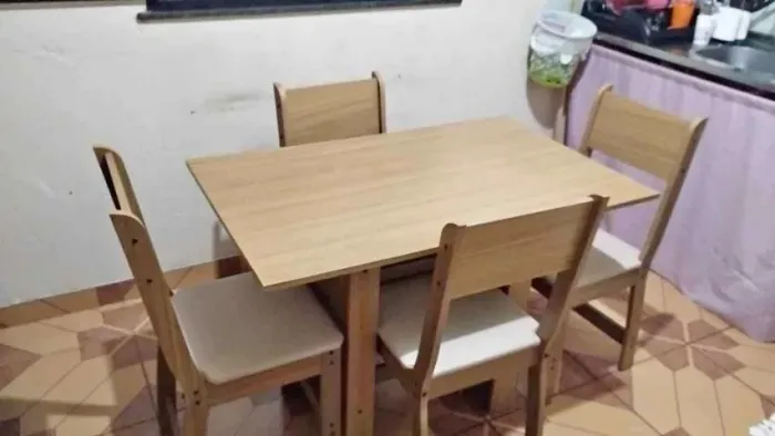mesa de 4 lugares com entrega gratis