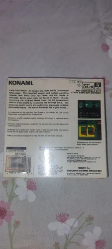 Cartucho gameboy color metal gear solid original 