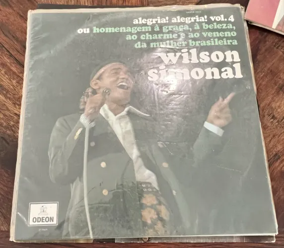 Disco de Vinil Wilson Simonal alegria alegria volume 4 