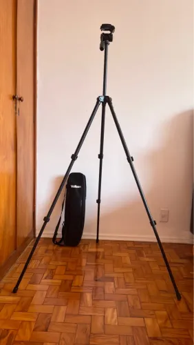 Tripé Profissional Velbon Sherpa 4370D com cabeça