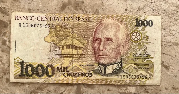 Cédula de 1000 Cruzeiros