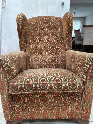 Poltrona Clássica Estampada