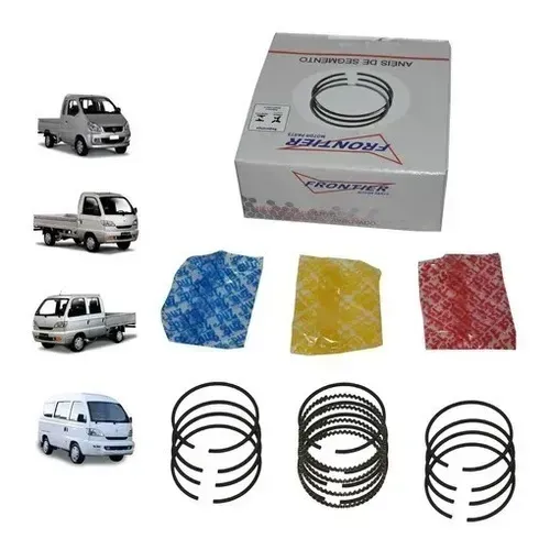 Jogo De Aneis 0,50 Effa Towner Jr 1.0 8v 2008/.. 4 Cilindro