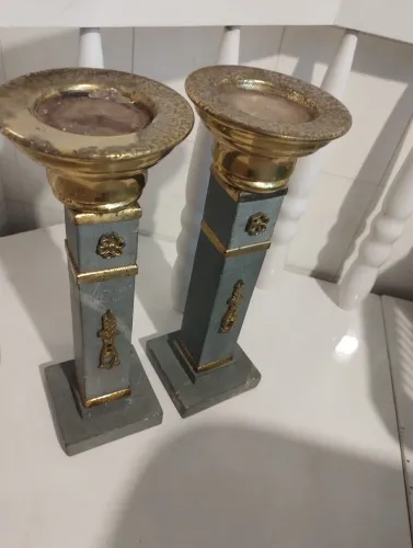 Castiçais/candelabros Antiguidade 