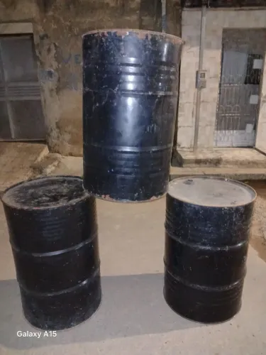 3 Barris de Aço para Comércio