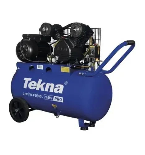 COMPRESSOR TEKNA 10 PES 2CV 80LTS AZUL 220V CP10080