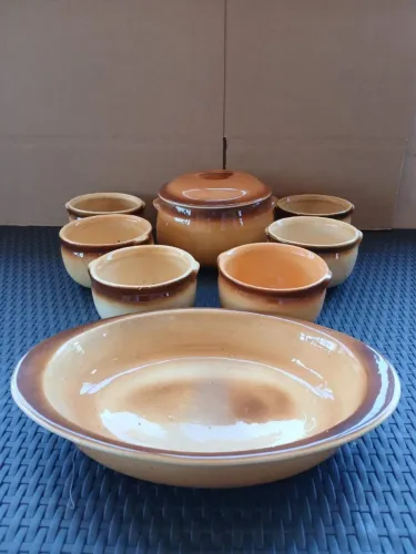 Conjunto de Cerâmica (8 peças)