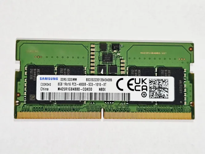 Memória Ram ddr5 16gb (2x8gb) 4.800mhz notebook
