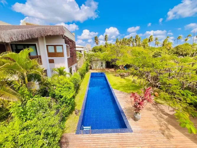 Casa beira mar com 5 suítes em São Miguel do Gostoso.