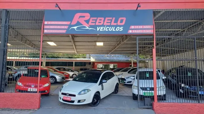 Fiat-Bravo Sporting 1.8 Flex 2014+Teto Solar+Câmbio Borboleta+Direção Elétrica+Top Top