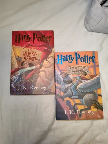 Livros Harry Potter 2 e 3 - 1ª edição