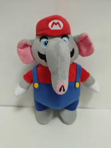 Pelúcia Mário Bros Mario de Elefante - Mario Wonder