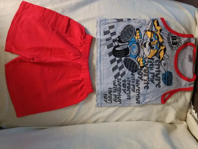 Conjunto masculino de calor