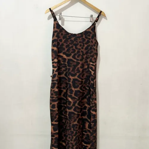 Vestido estampa leopardo