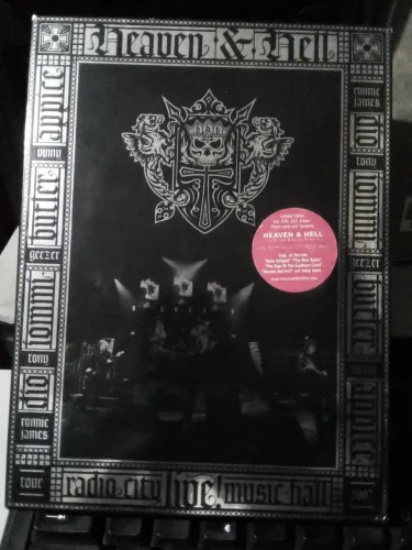 Heaven & Hell - Live From Radio City Music Hall 2007 Box Set DVD+2CDs novíssimo!