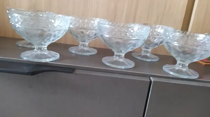 Conjunto de taças de sobremesa