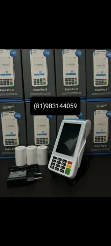 Máquina de cartão Point Pro 3 - Mercado Pago