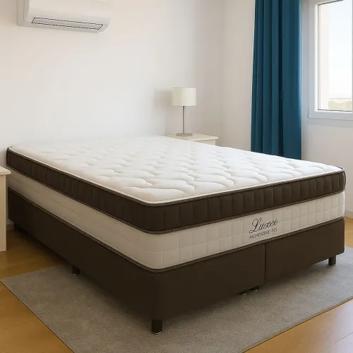 Cama king size molas alto padrão durabilidade