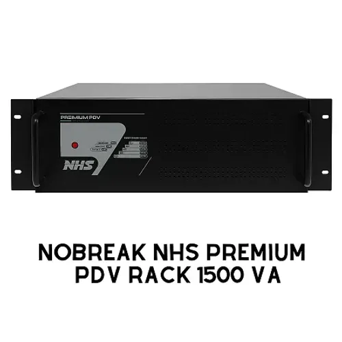 Nobreak NHS Premium PDV Rack 1500VA | Com 4 Baterias Novas