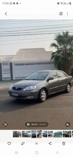 Toyota Corolla Se-g 1.8/1.8 Flex 16V Aut. 2005