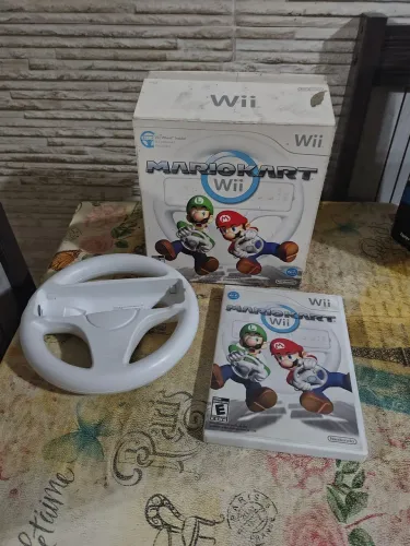 MARIO KART WII + VOLANTE ORIGINAL