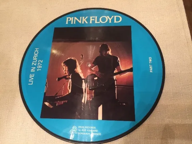 Pink Floyd - Live in Zurich - 1972 - Part two - Picture Disc