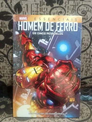 Hq Homem de Ferro: Os Cinco Pesadelos (Marvel Essencial) (lacrada)