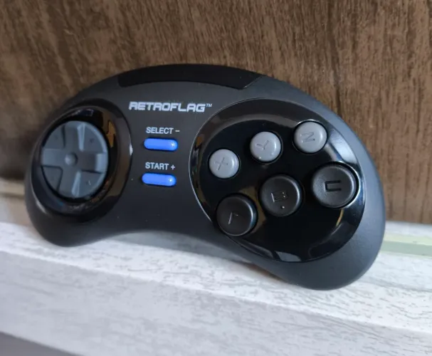 Controle Retroflag Classic 2.4g MD para PC, Switch, MD mini, Novo
