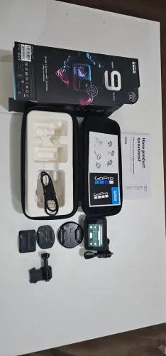 Camera gopro 9 black semi nova sem uso. 