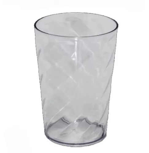 Kit 100 Copos Twister Cristal 500 ml Acrílico