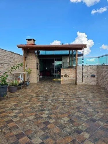 Cobertura à venda, 140 m² por R$ 600.000,00 - Jardim Santo Antônio - Santo André/SP