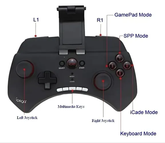 controle gamer para celular wireless marca ilegal, novo !