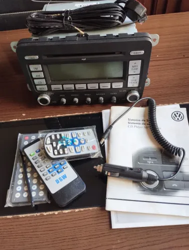 Rádio cd player/mp3 volkswagen jetta
