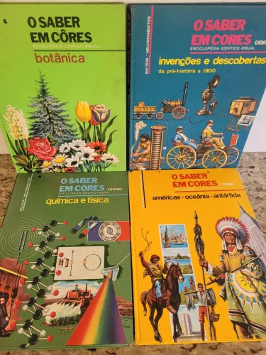 Antiga coleção O Saber em Cores