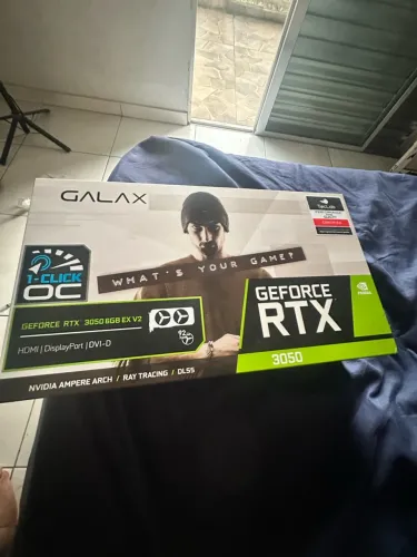 Placa de vídeo RTX 3050 6 gb