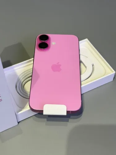 iPhone 16 - Rosa 128gb - Novo