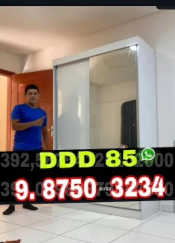 Montador de móveis com experiência em guarda-roupas, armários, closet e cômodas