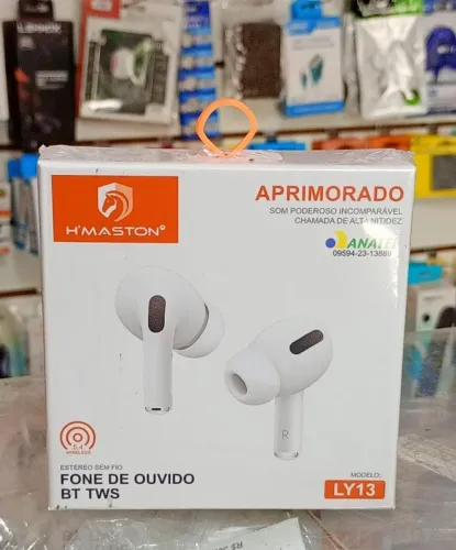 Fone de Ouvido Bluetooth Sem Fio TWS Som Aprimorado - Novo