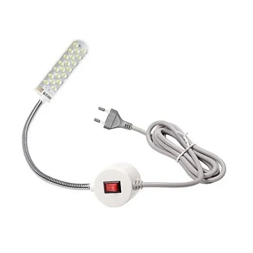 Luminária 20 Leds Lâmpada Maquina Costura Tomada Bivolt