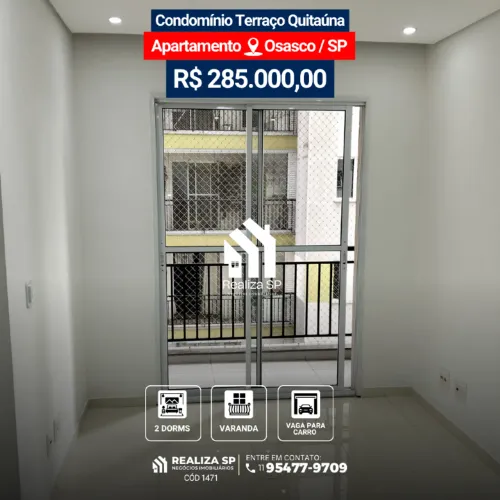 Apartamento Para Venda- Condomínio Terraço Quitaúna - Osasco/ SP!