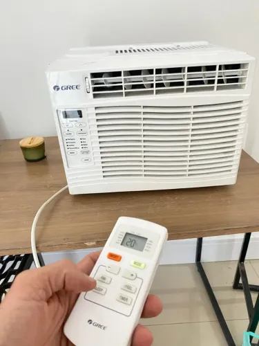Baixei!!! AR CONDICIONADO NOVO! COM CONTROLE