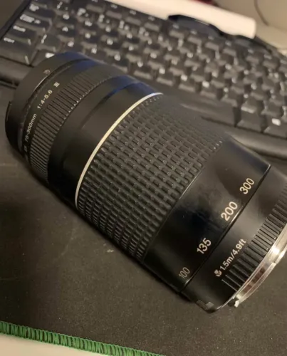 Lente Canon 75/300